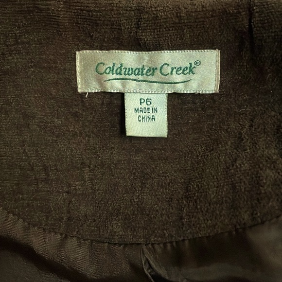 Coldwater Creek Boho Style Embroidered Blazer - Picture 8 of 8